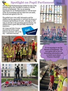 Visit to the Houses of Parliament