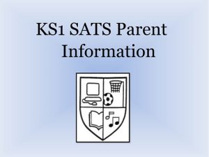 KS1 SATS Parent Information